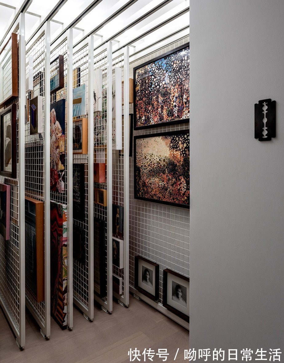 艺术品|满墙的艺术公寓,无法复制的风格