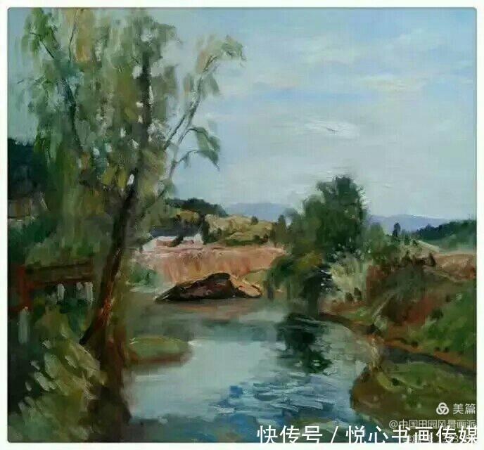 当代中国写意油画——蒋洪兵风景油画作品欣赏