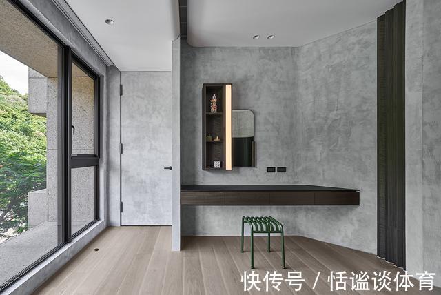 茶室|“去客厅化”的另一种设计，把客厅旋转45°后，简直不要太爽