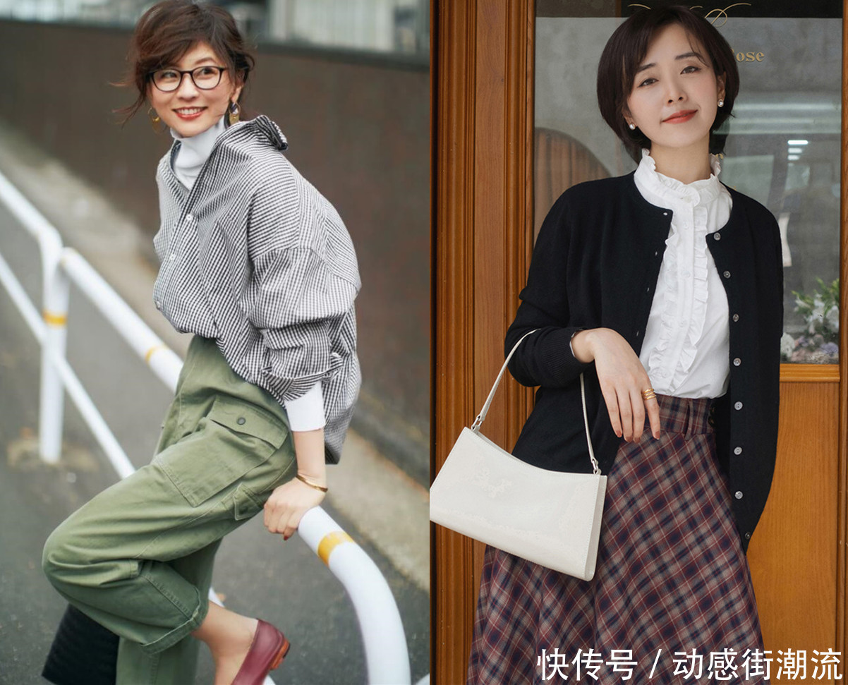 秋冬|女人过了40岁,别总穿卫衣牛仔裤!学美女这样穿更时髦显高级