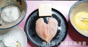 家常鸡肉菜谱，烤箱版无油爆浆芝士鸡排，美味无法停止，动手吧