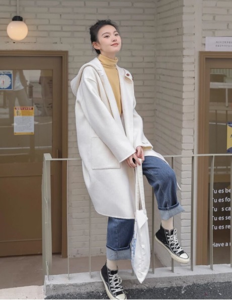 穿搭|真正时髦的女人,衣橱中都有一件毛呢大衣,保暖还温柔