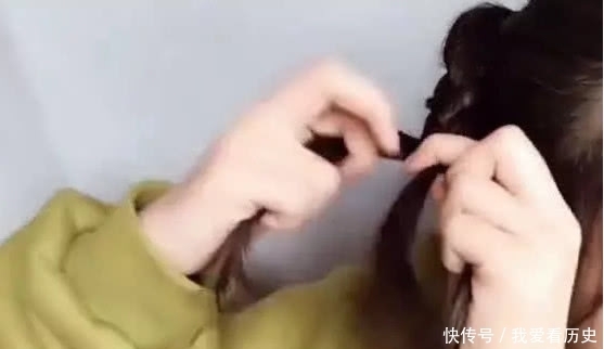 散着头发已经out了,扎这样的仙女辫,直接增高10厘米