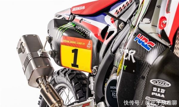 威胁ktm的竞争者 本田crf450 Rally赛车鉴赏 快资讯