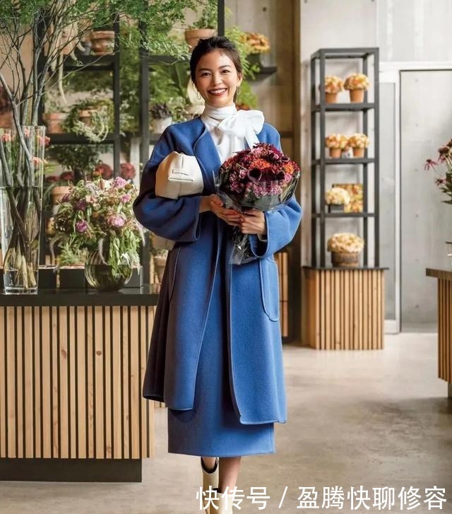 互搭|大衣+裙子=冬天最优雅的女神装