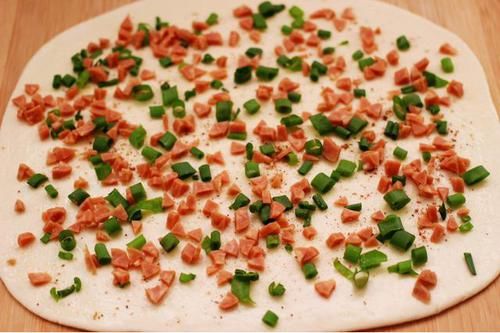 花生油|早起10分钟,做2笼小花卷,咸香柔软,搞定全家早餐主食