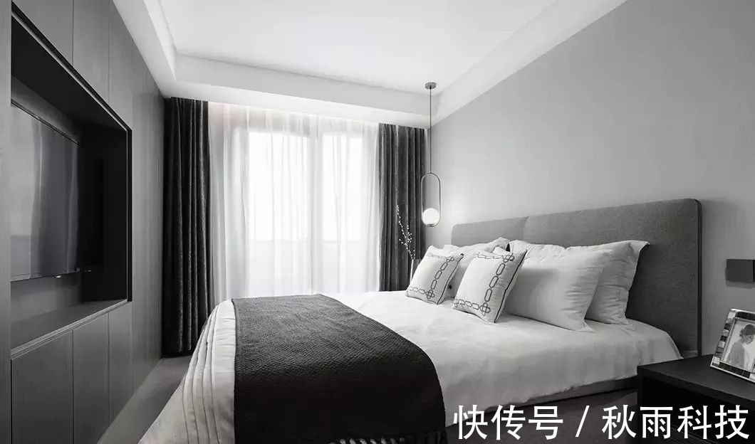 为主人|190㎡现代简约复式,灰白配+木饰面,营造安静优雅的空间