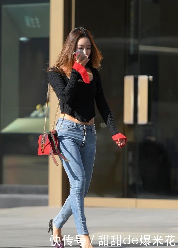 时尚穿搭:休闲又不失气质牛仔裤,时尚而又动人