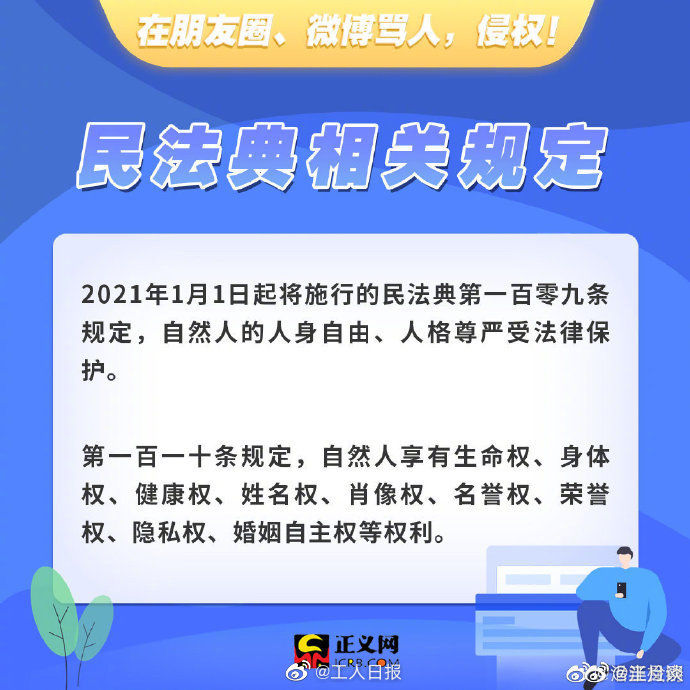 骂人|在朋友圈、微博骂人？侵权！