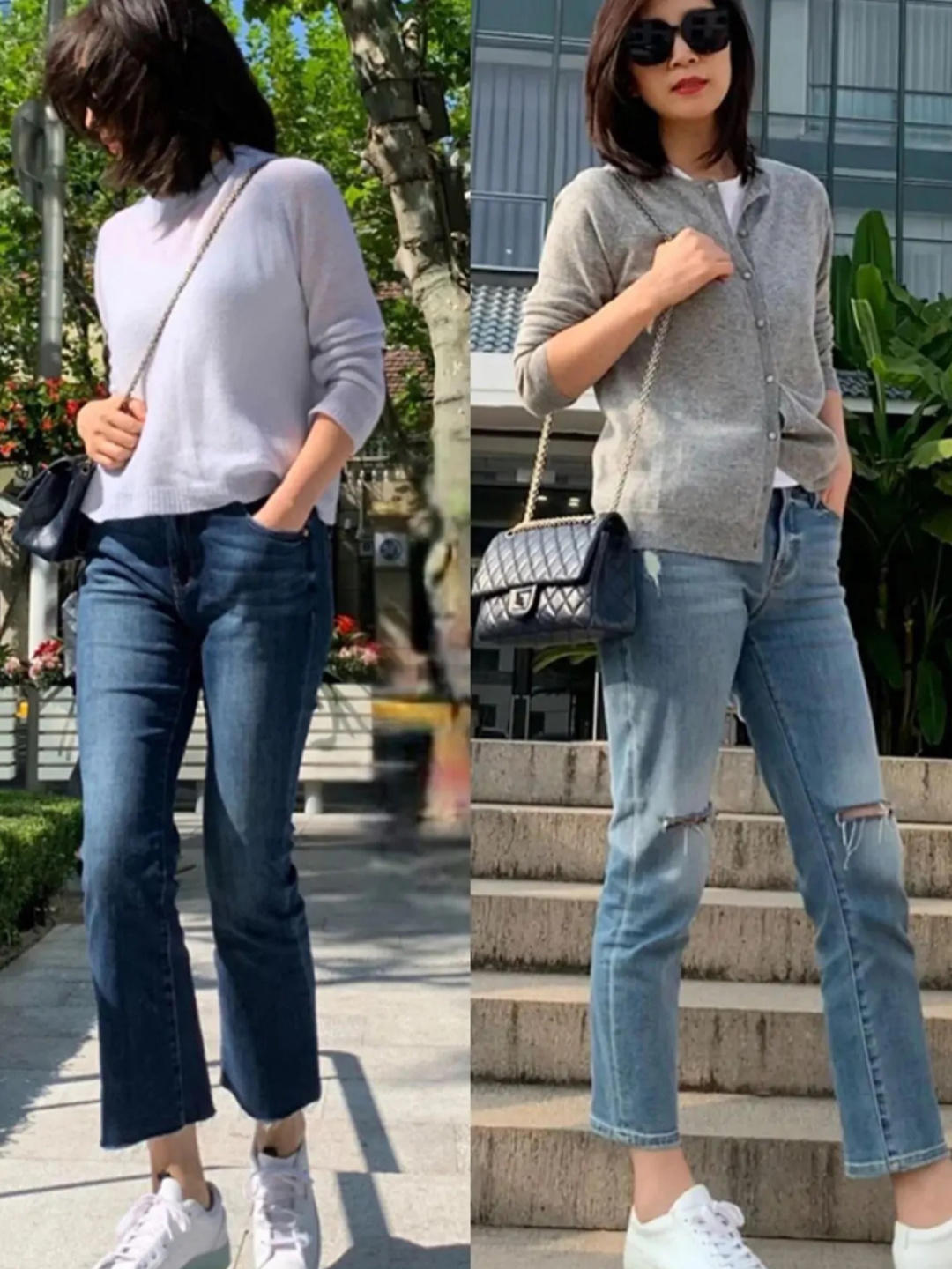 形状感|轻熟女要学会营造“氛围感”,简单的基础款高级又加分,穿出质感