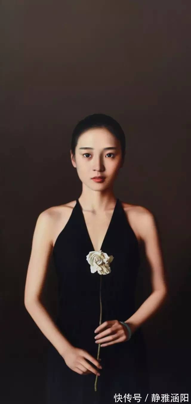 人体!油画协会主席杨飞云弟子岳小清人体油画中的青春期女孩