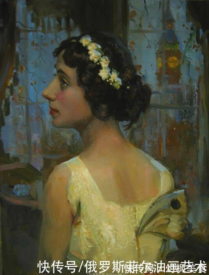 沃斯特雷佐娃!俄罗斯画家阿纳斯塔西娅·沃斯特雷佐娃漂亮油画作品欣赏