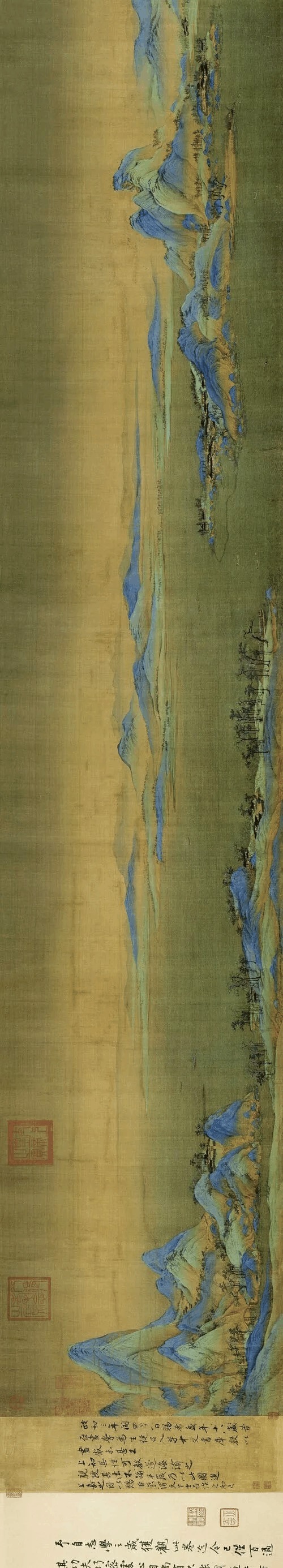 《千里江山图》与《清明上河图》哪一幅画得更逼真故宫之宝