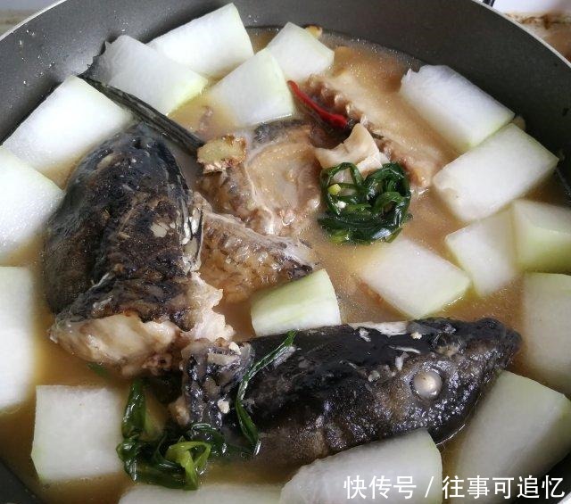 鱼头冬瓜汤,鲜美可口!