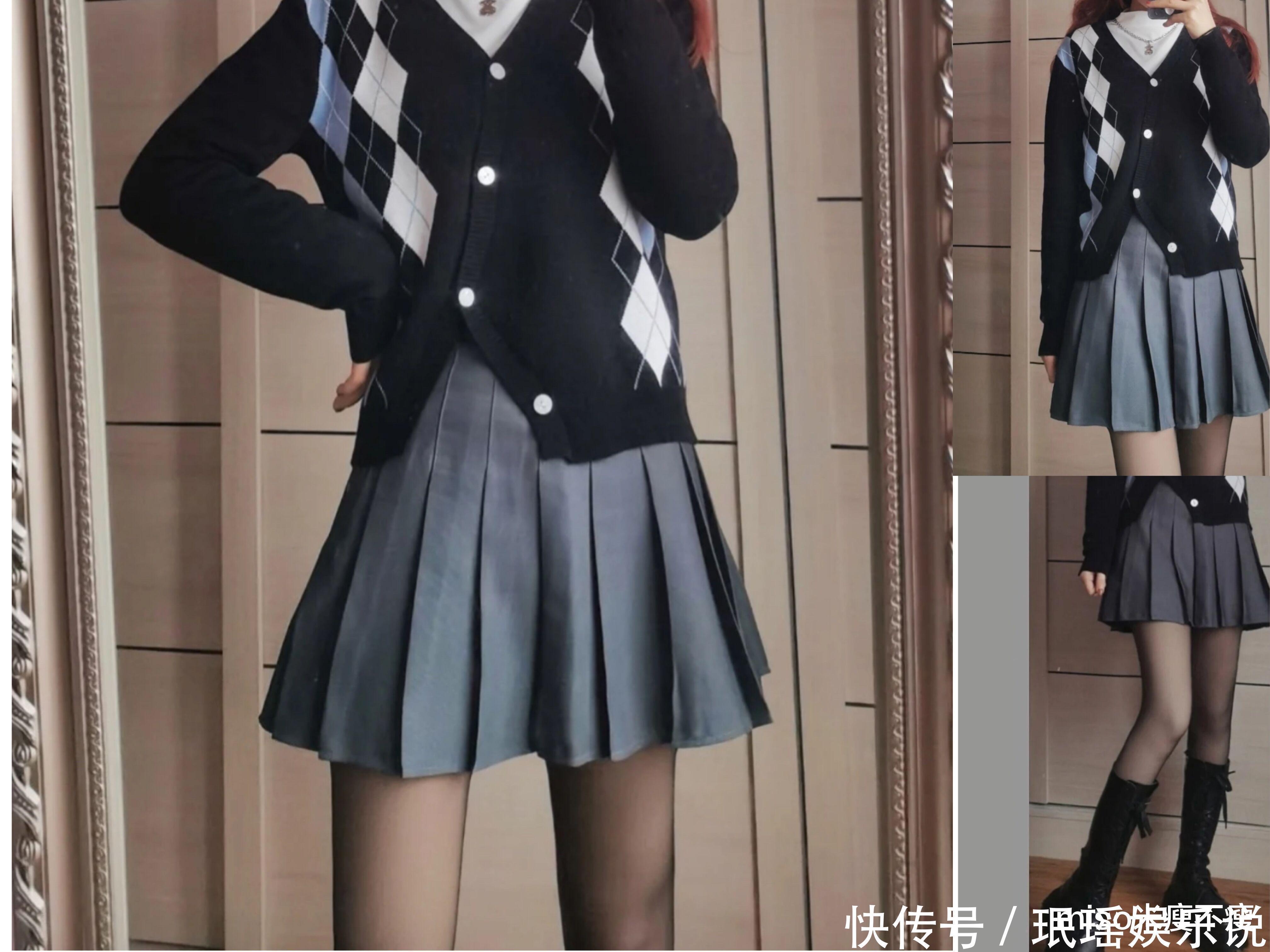 甜酷|六种黑丝不俗气的穿搭,无论甜酷还是学院风,都能穿出高级感!