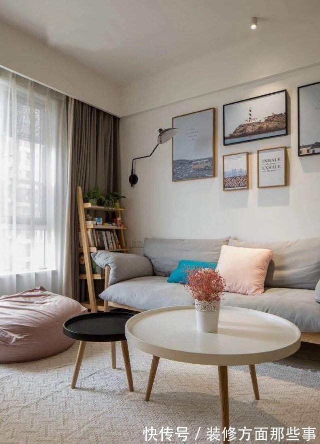 三口之家|107平幸福的北欧风三口之家,有一股浅淡的色彩、洁净的清爽感
