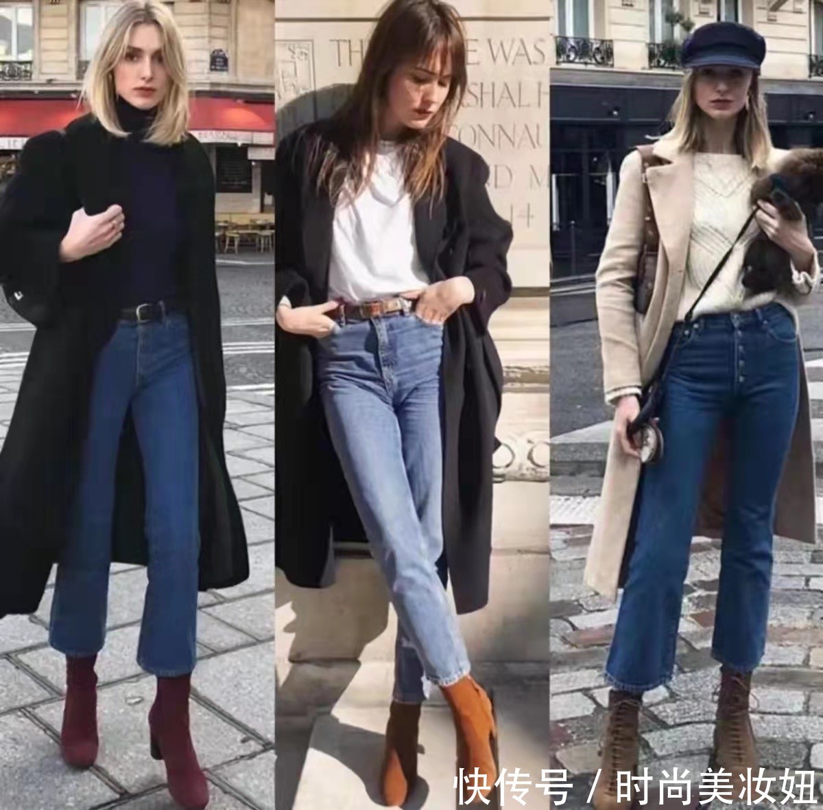 保暖|“长大衣+9分裤+短靴”真的绝了,保暖又洋气,难怪时髦精都爱