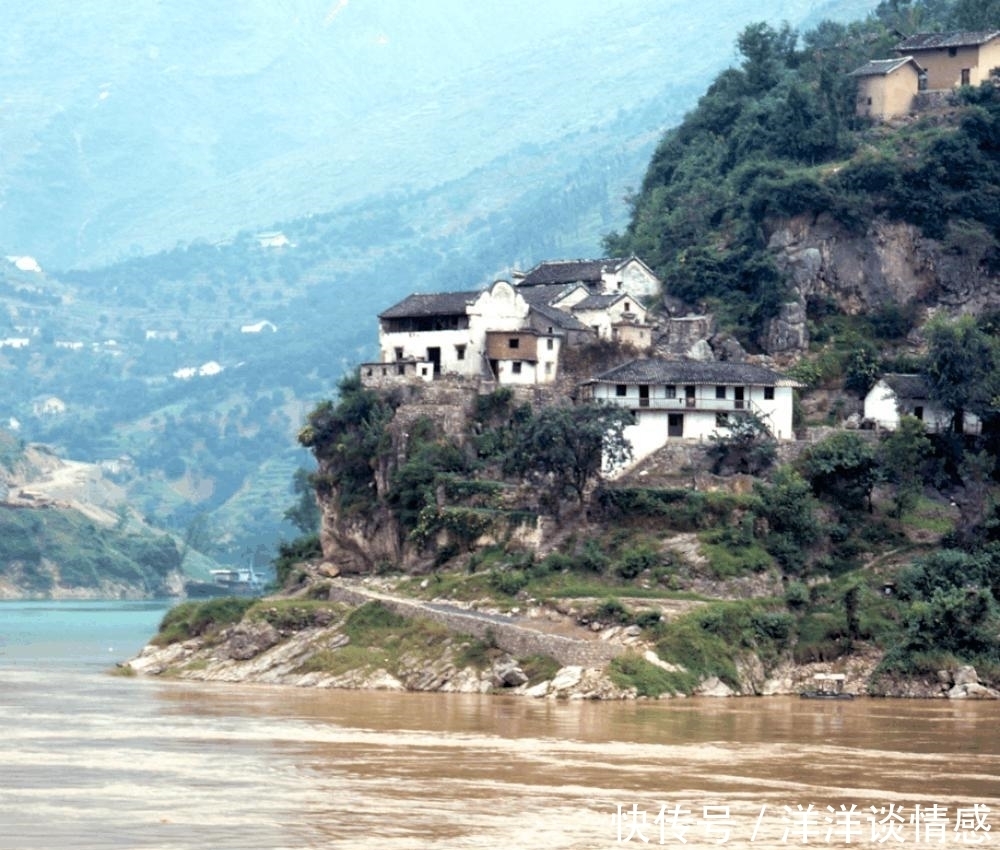 老照片: 两岸猿声啼不住, 三十年前的三峡风景