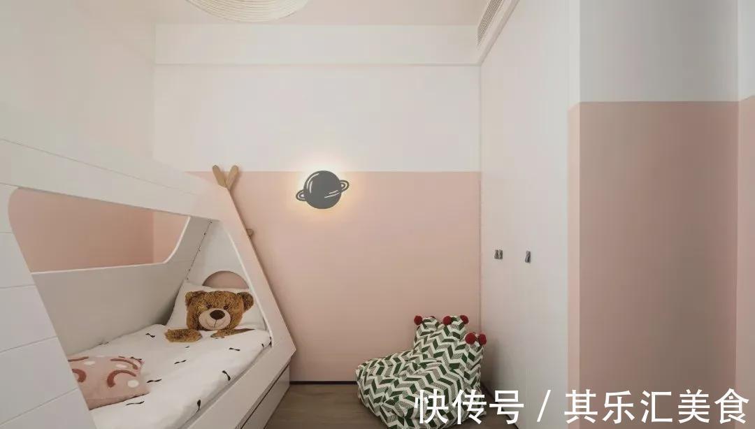 书房|虽只75㎡三口之家,却拥有两间卧室+一个书房,我看出了豪宅样子