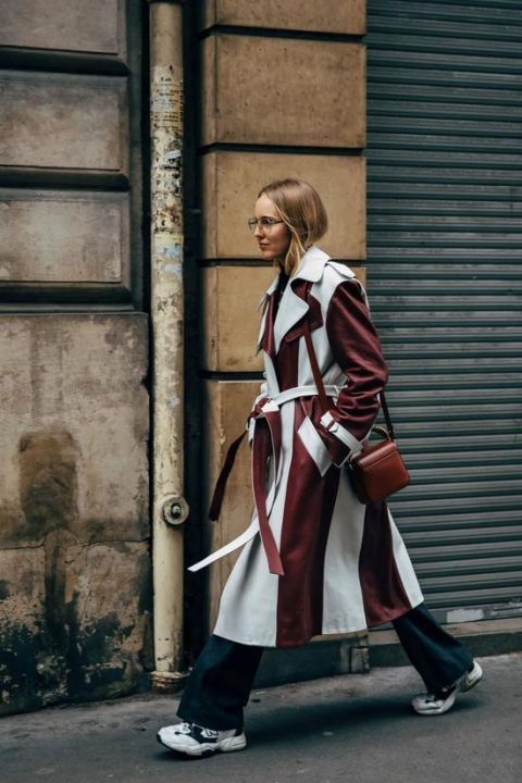 时髦|运动鞋才是冬日穿搭的标配,时髦精们都这在穿