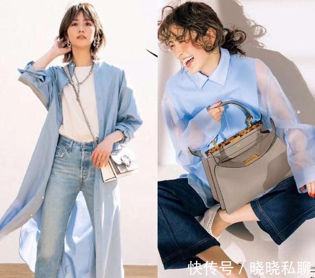 衬衫 长款衬衫才是优雅女人的首选，比基础款衬衫时髦，比开衫洋气