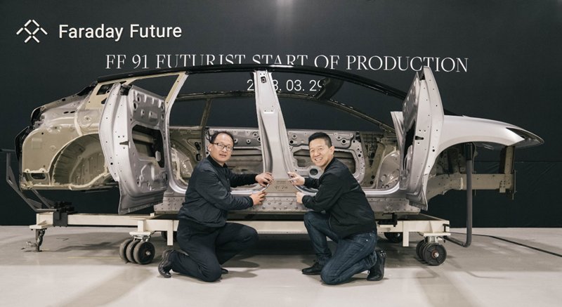 FF开始生产FF 91 Futurist  ，贾跃亭表示将分三类别三阶段交付