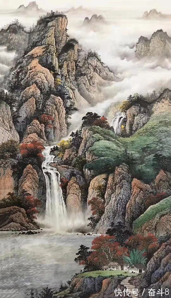 书画艺术#百年巨匠·传世名家——画家王友民作品赏析