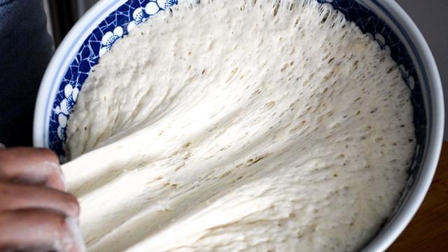 酵母粉发面做包子太慢教你一招,20分钟就能发满盆,快速省事