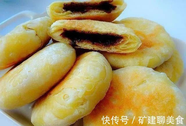 油酥糖饼,这么做暄松香甜,大人小孩抢着吃!
