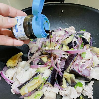 洋葱|五花肉烧茄子