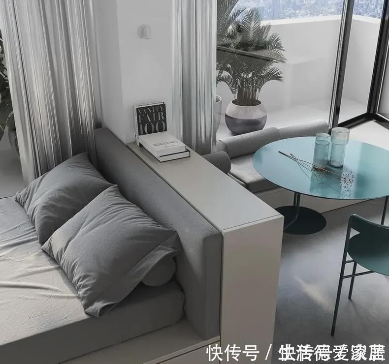 舒适|29㎡二人居，一室一厅舒适自在，再来个衣帽间，这才是生活