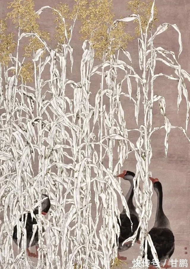 寂寞#一个耐得住寂寞的创作者|王娜娜工笔花鸟画