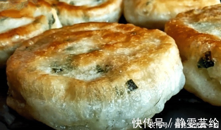 劲道|原来葱花饼的做法如此简单,筷子一搅,蓬松暄软又劲道,百吃不厌