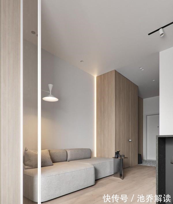 玄关口|极简生活有多舒服,88㎡不吊顶不做造型,干干净净舒服至极