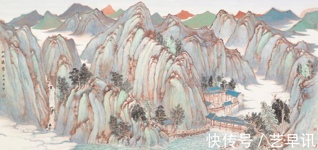 山水画$山水画造境中的空间营造 | 朱金宇