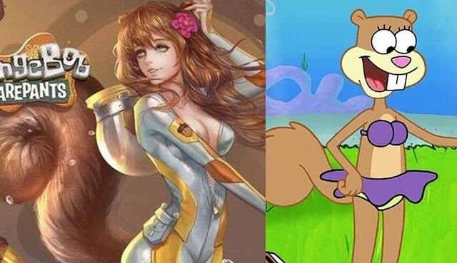 但是也并不影响她和其他人之间的感情,拟人化之后的珊迪变得十分漂亮