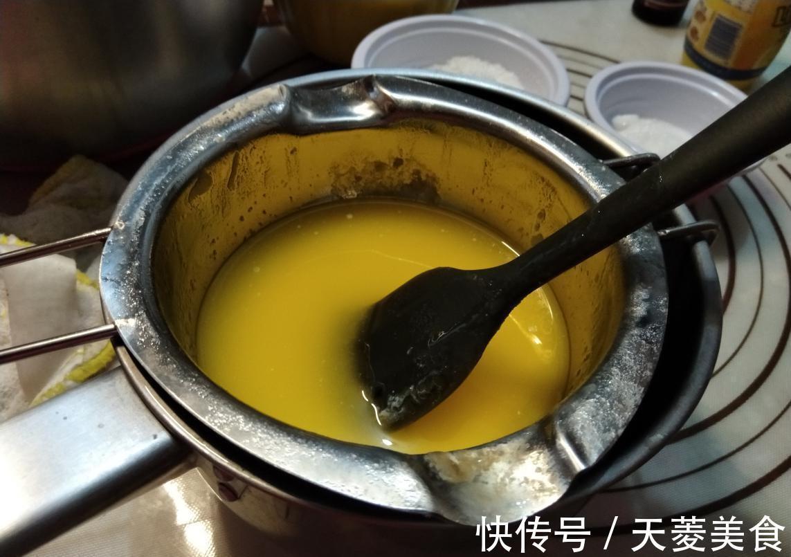 香草精|1碗面粉,4个鸡蛋,教你做黄油版的戚风蛋糕,松软好吃