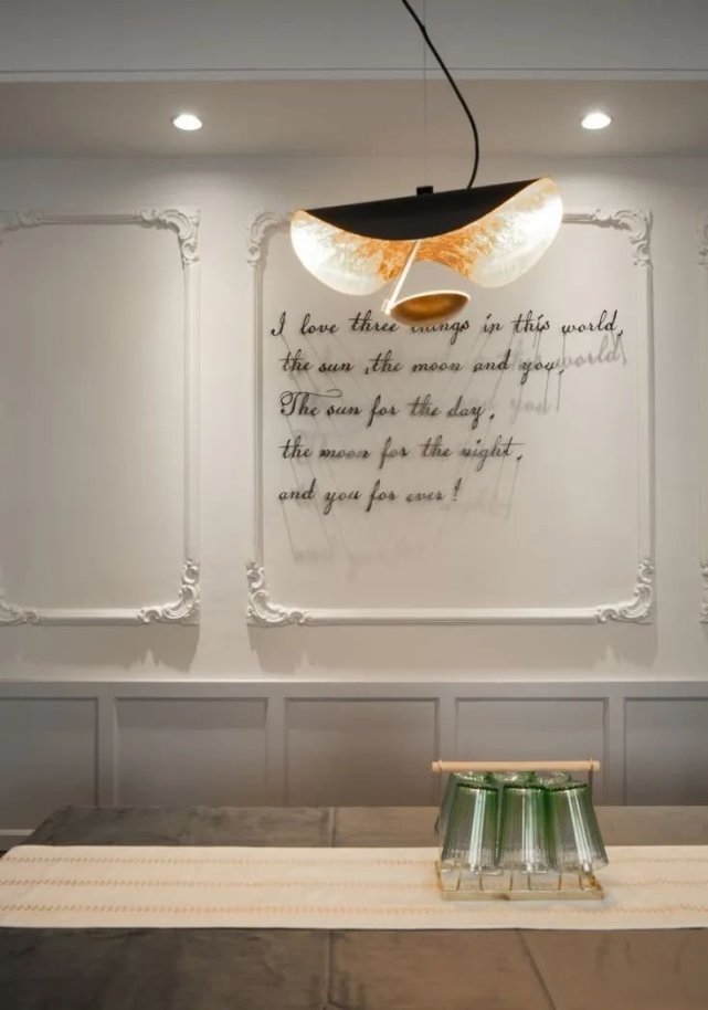 三居室|118㎡优雅美式三居室,高颜值隔断强势入镜!