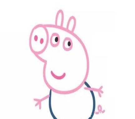小猪|育儿简笔画可爱小猪佩奇一家人, 两分钟就会画, 宝宝最喜欢!