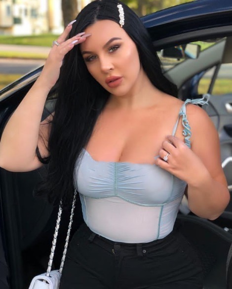 模特|她是132斤的大码模特，妖艳身材，让无数男人拜倒在她的包臀裙下