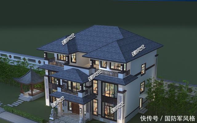 洗手间|千万不要错过这款新中式别墅,建一栋,享受故乡的好山好水