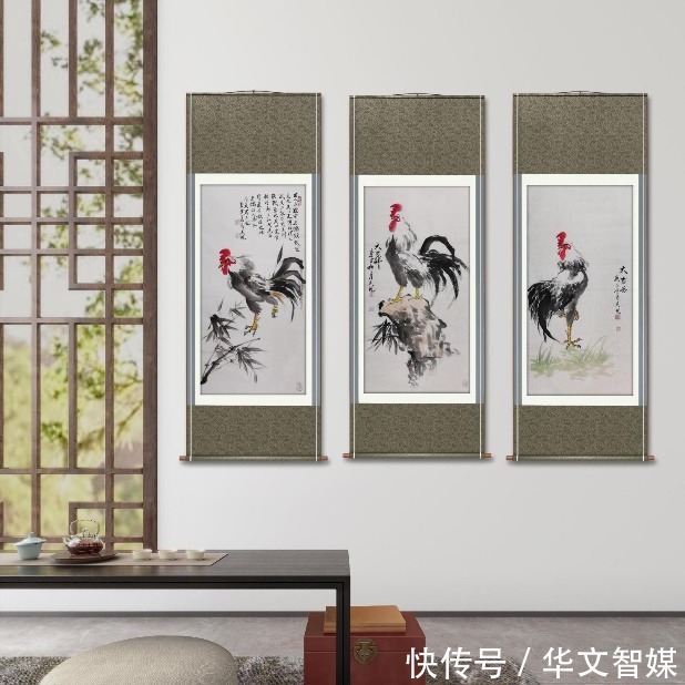 文化$想要吉祥又喜气挂什么,大文创研究院 吴帆 公鸡吉利图 值得一看