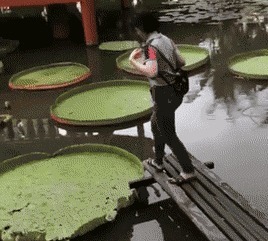 |搞笑GIF:冬天到了,地球有点冷,我给他烧点柴火