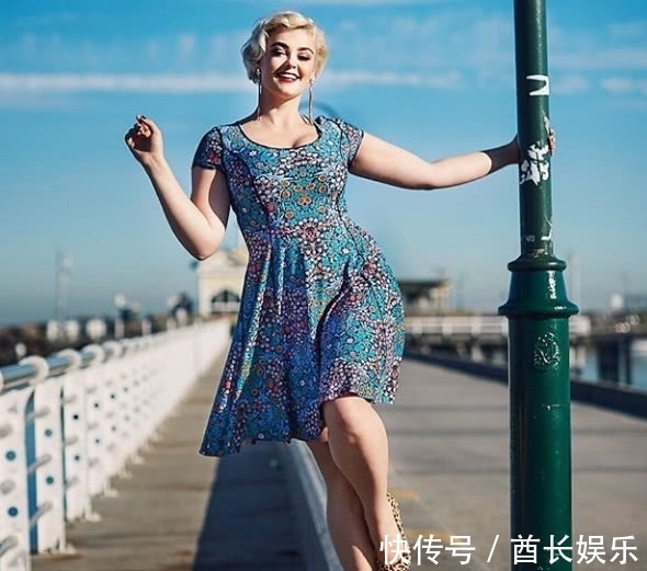 澳洲|澳洲最美大码模特,体重达到180斤,却给人120斤的既视感