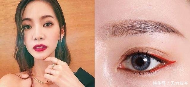 棕色|教你用眼影取代眼线,画出自然深邃的眼妆