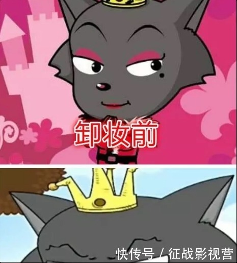 认不出|喜羊羊:卸妆前后对比,美羊羊认不出,看到暖羊羊后是心动的感觉