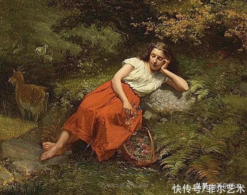 蒂奥多·|乡村生活~比利时画家蒂奥多·杰拉德油画作品欣赏