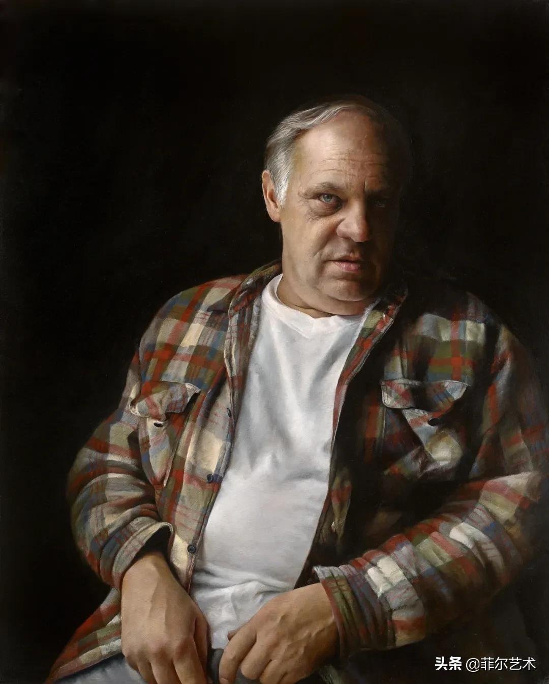 安妮·罗达!法国画家安妮·罗达超高清、超写实人物油画作品欣赏