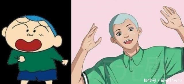 长大|蜡笔小新长大了，阿呆最惊艳，小新和小爱最般配！