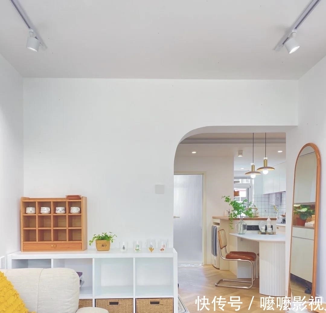 整洁|同样是45㎡,我家被说乱七八糟,她家却堪称“迷你版豪宅”